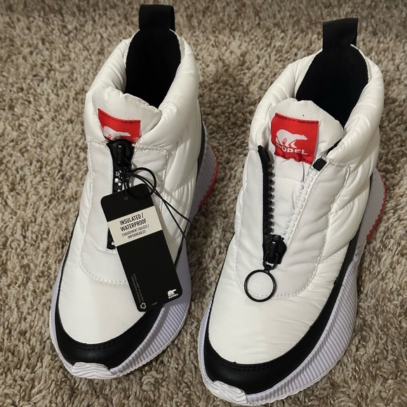 SOREL x prAna Women's Out N About III Puffy Zip Boot NL4943-010 7.5 and 8 NWOB - Picture 2 of 5